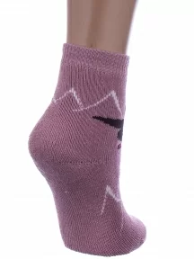 Детские махровые носки Альтаир, С129, ПЫЛЬНО-РОЗОВЫЕ