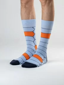 Набор из 3 пар мужских носков MSCLUB №М23, ВИ3-НМ23, "Небесная черепаха"