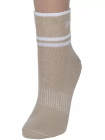 Женские носки LORENZline, С25, БЕЖЕВЫЕ