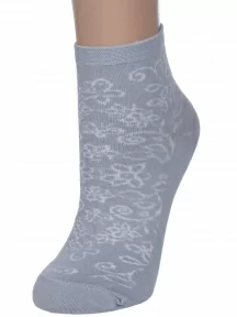 Женские носки VASILINA, 0С6213, СЕРЫЕ