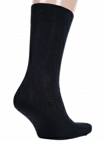 Мужские носки RuSocks (Орудьевский трикотаж), М-340/1, рис. 04, ЧЕРНЫЕ