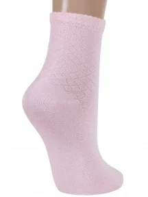 Комплект из 3 пар женских бамбуковых носков ХОХ, 3-G-223, РОЗОВЫЕ