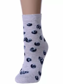 Женские носки Брестские (БЧК), 16с1102, рис. 667 СВЕТЛО-СЕРЫЕ МЕЛАНЖ