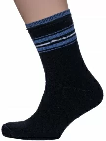 Мужские махровые носки Альтаир, С86, ЧЕРНЫЕ