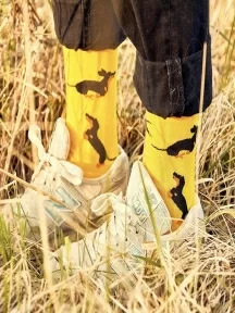 Носки unisex St. Friday Socks, 768-8, "Каждый охотник должен знать меня"