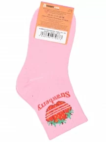 Детские спортивные носки Hobby Line, Ндх3592-07, РОЗОВЫЕ