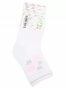 Детские носки "Борисоглебский трикотаж", 8С234, БЕЛЫЕ