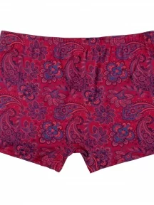 Мужские бамбуковые трусы-боксеры Sergio Dallini, 2942-3, КРАСНЫЕ