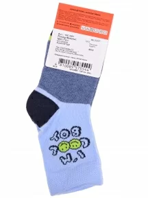 Детские носки Брестские (БЧК), 14С3081, рис. 4014, БЛЕДНО-ГОЛУБЫЕ