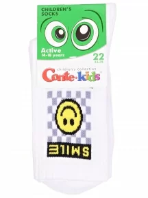 Детские спортивные носки Conte kids, 20С-167СП, рис. 923, БЕЛЫЕ