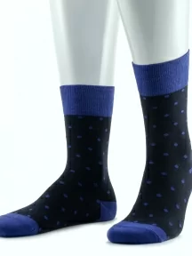 Мужские носки Grinston socks (PINGONS), 18D1, СИНИЕ