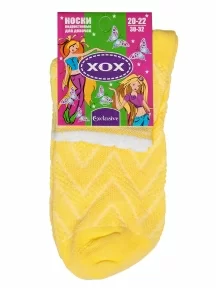 Детские носки ХОХ, d-1224, ЖЕЛТЫЕ