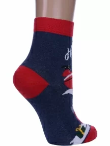 Женские носки Брестские (БЧК), 20С1137, рис. 636, ТЕМНО-СИНИЕ МЕЛАНЖ