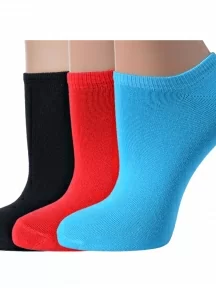 Комплект из 3 пар женских носков ХОХ, 3-G-3R7, микс 3