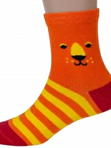 Детские носки "Красная ветка", С-1762, ОРАНЖЕВЫЕ