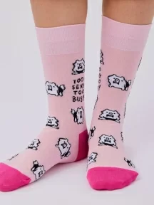 Носки unisex St. Friday Socks "Ту секси, ту бизи" (contest22-1360-13/17/02)