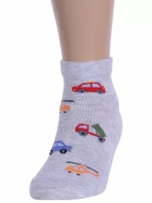 Детские укороченные носки Брестские (БЧК), 15С3085, рис. 4108 СВЕТЛО-СЕРЫЕ МЕЛАНЖ