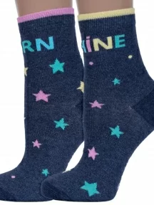 Детские носки Conte kids, 17С-10СП, рис. 477, ТЕМНО-СИНИЕ