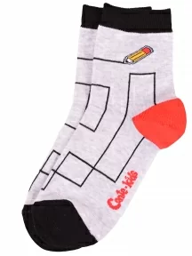 Детские носки Conte kids, 5С-11СП, рис. 397, СВЕТЛО-СЕРЫЕ