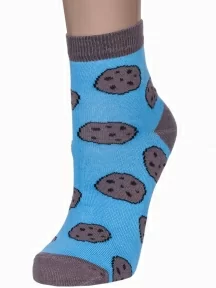 Детские носки "Носкофф" (АЛСУ), НД69, рис. 4317, ГОЛУБЫЕ