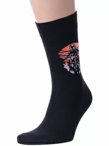 Носки унисекс Брестские (БЧК), 21С4200, рис. 216 ЧЕРНЫЕ