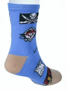 Детские носки LORENZline, Л41, ГОЛУБЫЕ с бежевым