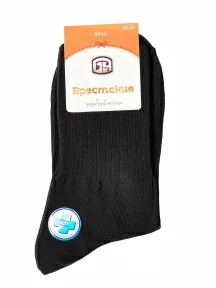 Женские медицинские носки Брестские (БЧК), 14С1202, рис. 033, ЧЕРНЫЕ