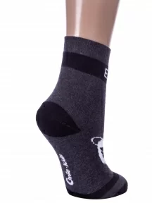 Детские махровые носки Conte kids, 21С-13СП, рис. 597, ТЕМНО-СЕРЫЕ