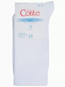 Женские носки Conte, 20С-20СП, рис. 000, БЕЛЫЕ