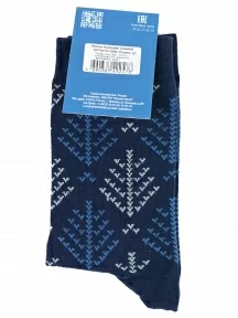 Мужские носки "Красная ветка", С-2060, СИНИЕ