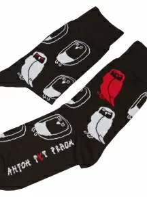 Носки unisex St. Friday Socks, 573-19, "В любой непонятной ситуации вызывай сову"