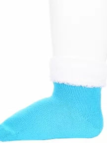 Детские махровые носки LORENZline, Л35, БИРЮЗОВЫЕ