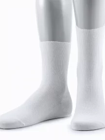 Женские медицинские носки Dr. Feet (PINGONS), 15DF6, БЕЛЫЕ