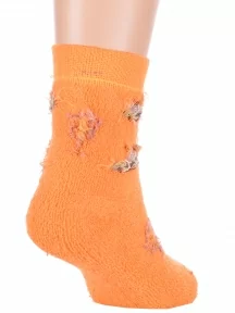 Детские махровые носки Брестские (БЧК), 14С3060, рис. 805, ОРАНЖЕВЫЕ