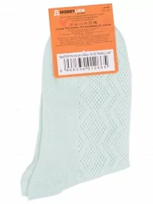 Детские носки Hobby Line, Ндх3538, БЛЕДНО-ЗЕЛЕНЫЕ