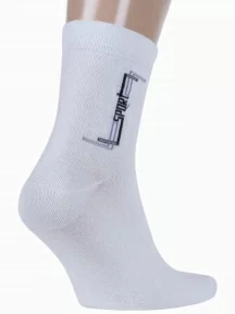 Комплект из 5 пар мужских носков Гамма, 5-С538, БЕЛЫЕ