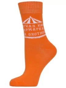 Женские носки MSCLUB №Ж03, WNM-47, ОРАНЖЕВЫЕ