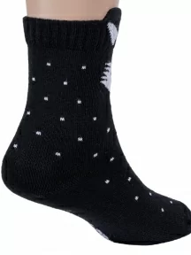 Детские короткие носки Conte kids, 17С-59СП, рис. 604, ЧЕРНЫЕ