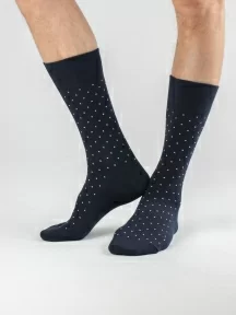 Набор из 5 пар мужских носков "Нева-Сокс", НС-5-НМ222, "Точки"