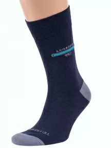 Комплект из 2 пар мужских носков MSCLUB №М45, 2-nm-512, ТЕМНО-СИНИЕ