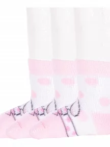 Комплект из 3 пар детских махровых носков Брестские (БЧК), 3-14С3060, рис. 165, БЛЕДНО-РОЗОВЫЕ
