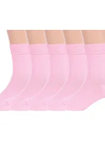 Комплект из 5 пар детских носков Conte kids рис. 147, СВЕТЛО-РОЗОВЫЕ (5-13С-9СП)