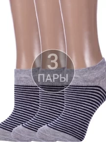 Комплект из 3 пар детских носков "Красная ветка", 3-С-1719, СЕРЫЕ