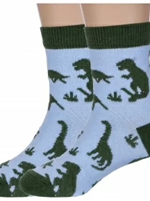 Комплект из 2 пар детских носков "Борисоглебский трикотаж", 2-8С915, ГОЛУБЫЕ