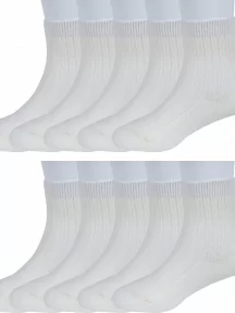 Комплект из 10 пар детских носков Гамма, 10-С1583, КРЕМОВЫЕ