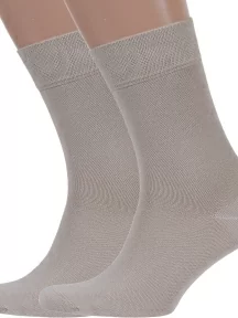 Комплект из 2 пар мужских носков Брестские (БЧК), 2-14С2122, рис. 000, ПЕСОЧНЫЕ