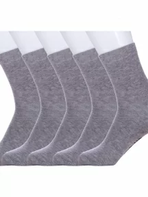 Комплект из 5 пар детских носков Conte kids, 5-5С-11СП, рис. 000, СЕРЫЕ