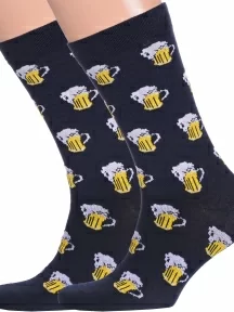 Комплект из 2 пар мужских носков «Красная ветка», 2-С-2041, СИНИЕ