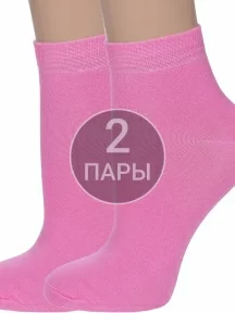 Комплект из 2 пар детских носков ХОХ РОЗОВЫЕ (2-d-1229)