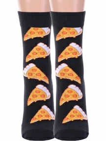 Комплект из 2 пар носков Hobby Line, 2-нус80128-04-01-08, ЧЕРНЫЕ